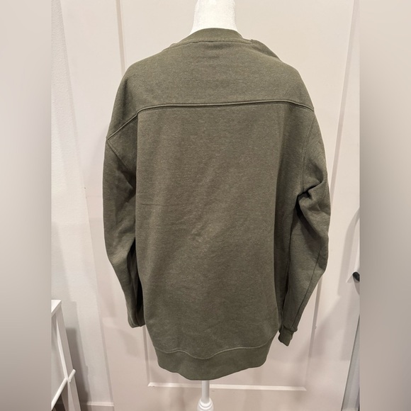 Columbia Men’s Olive Crewneck Sweater Size Large - Picture 2 of 4